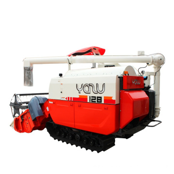 rice harvester YAZU 128 harvetser chinese manufacturer combine harvester 128hp for sale